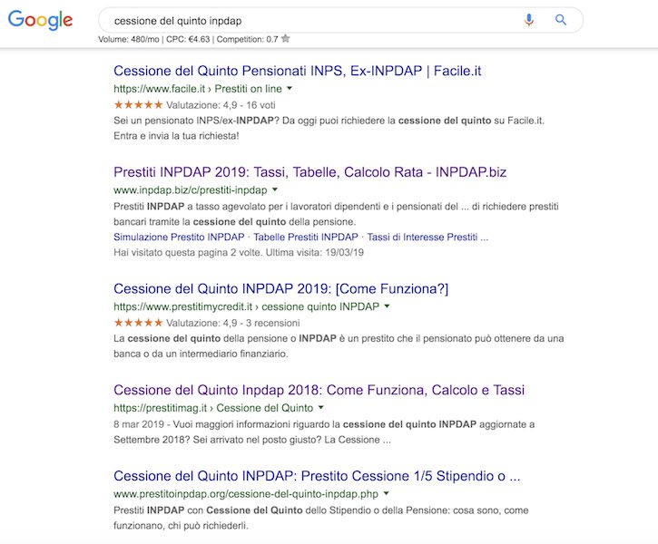 cessione del quinto inpdap per dipendenti pubblici