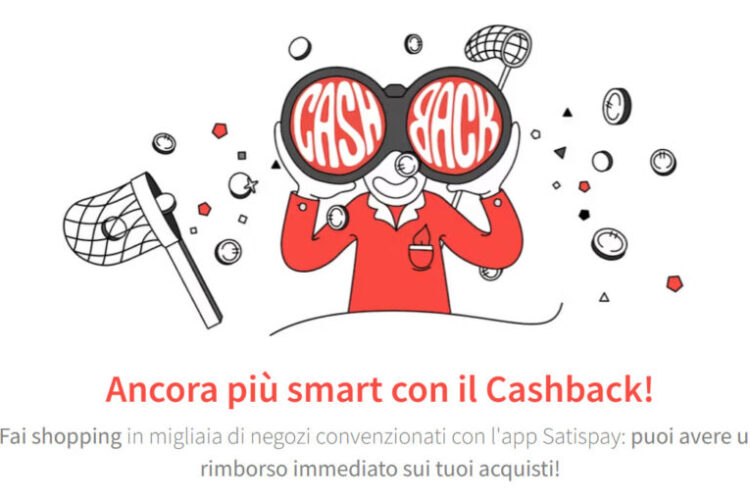 satispay cahsback